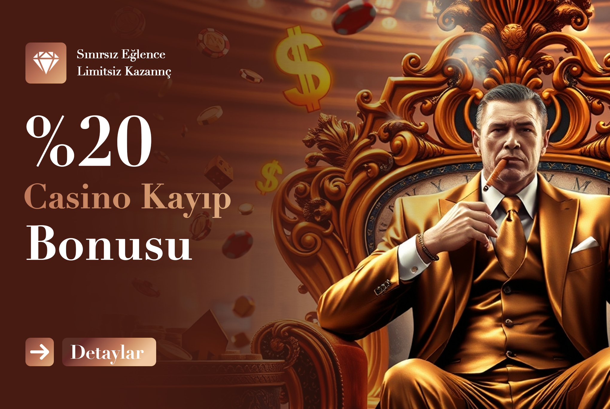 %20 CASINO KAYIP BONUSU